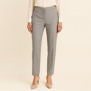 Piazza Sempione Wool Silk Straight Leg Trousers 40 (4)